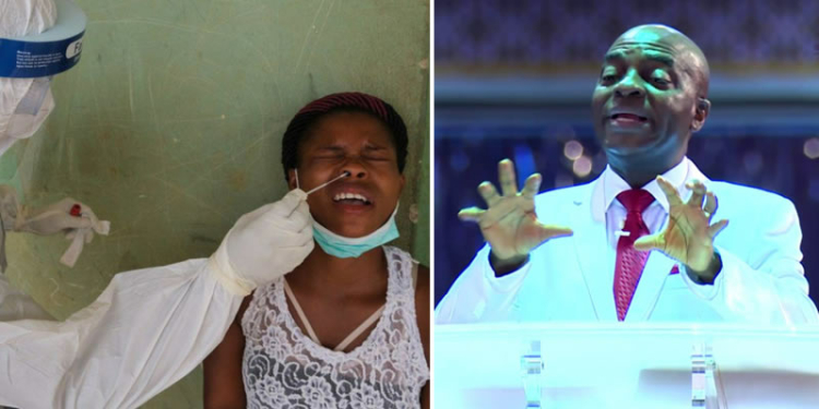 I'll lay hands 'without gloves' on COVID-19 patient for healing — Oyedepo boasts on 'eternal power'