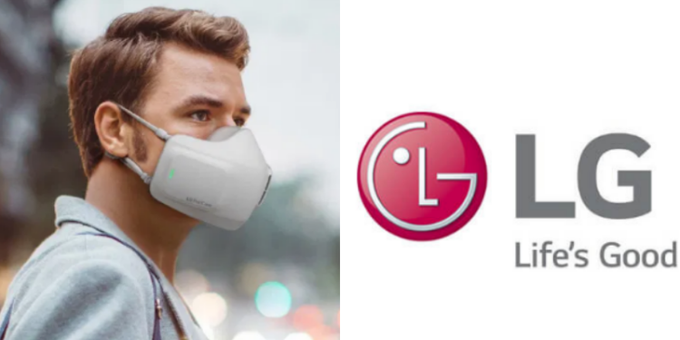 Technology: Electronic giant LG creates battery-powered face mask