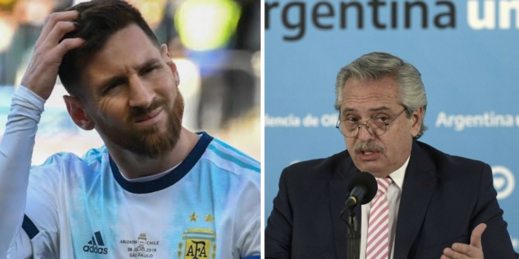 “Return home and end your football career”, Argentine President tell Messi