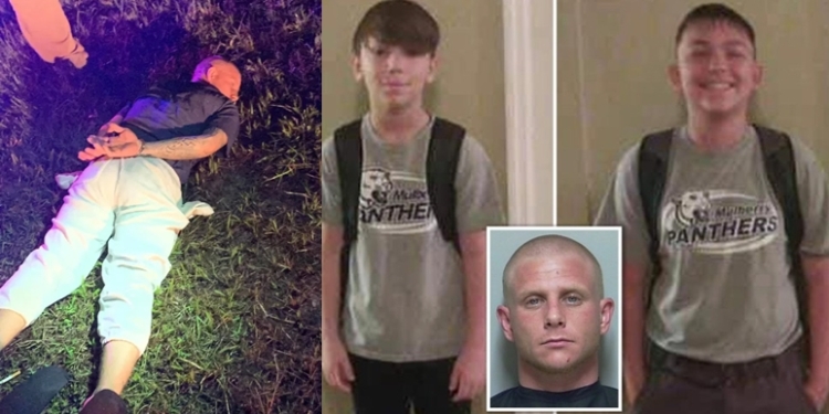 Man allegedly kills two boys with a hammer and knife after creeping into home while their mom was asleep in bedroom