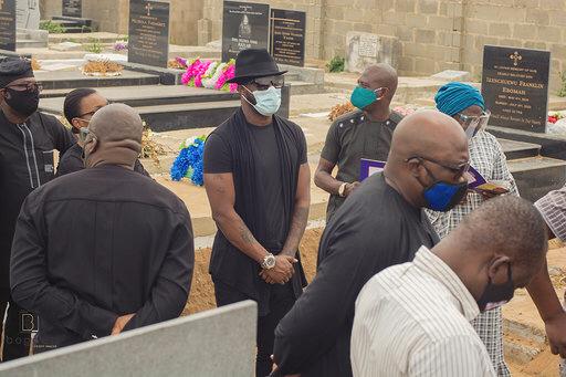 Photos from the funeral of music executive, Howie-T
