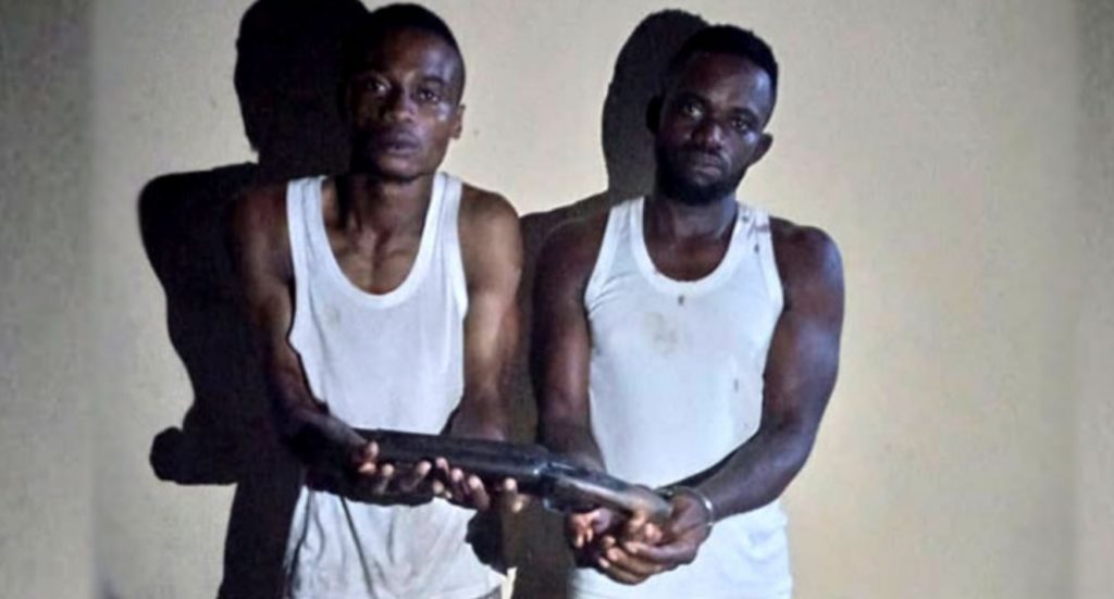 Two nabbed while going for robbery operation in Ogun