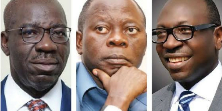 Edo governorship election: Obaseki, Ize-Iyamu, Oshiomhole, others in peace meeting