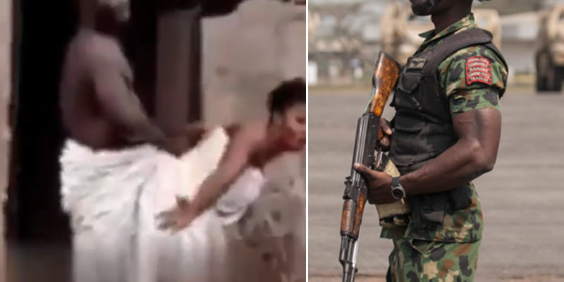 Infidelity: Man stuck with soldier's wife after climbing 'Magun' (video)
