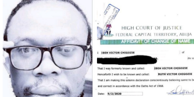 Nigerian man changes his surname to his mother's name
