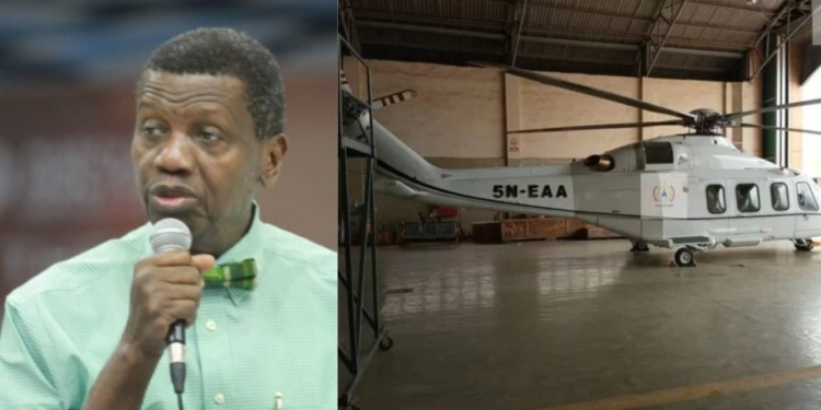 Pastor Adeboye buys a brand new Helicopter