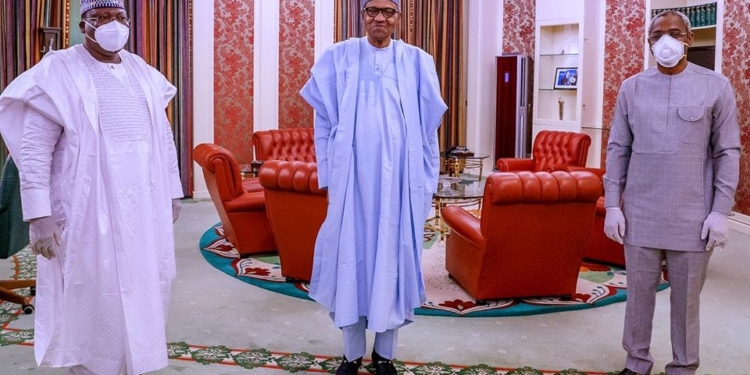 President Buhari told to wear face mask, lead by example