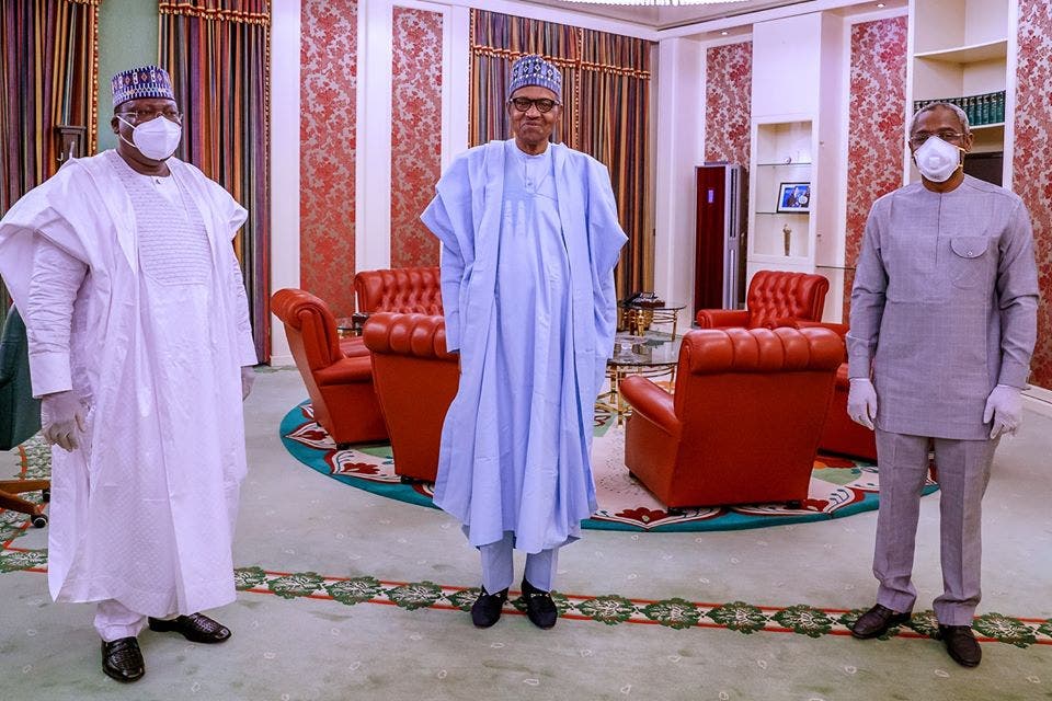 President Buhari told to wear face mask, lead by example