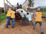 Lagos state govt dismantle illegal abattoirs; seize cow and butchered meat (photos)