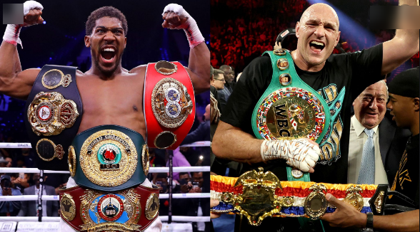 "I have achieved so much more than Tyson Fury", Anthony Joshua brags