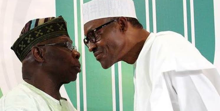 Only Buhari can look Obasanjo in the eye and survive it, says Adesina