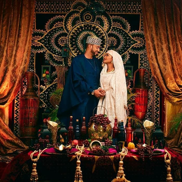 Stunning pre-wedding photos of President Buhari's daughter, Hanan, and her fiance, Turad Sha'aban