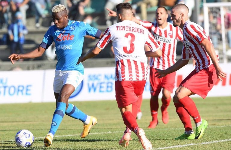 Osimhen scores second Napoli hat-trick in 4-0 win