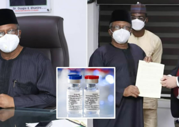 Russian COVID-19 vaccine is yet to arrive Nigeria- Minister of State for Health, Olorunnimbe Mamora