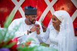 VIDEO: Buhari’s daughter Hanan weds hearthrob Muhammad Turad Shaaban in first Aso Villa wedding