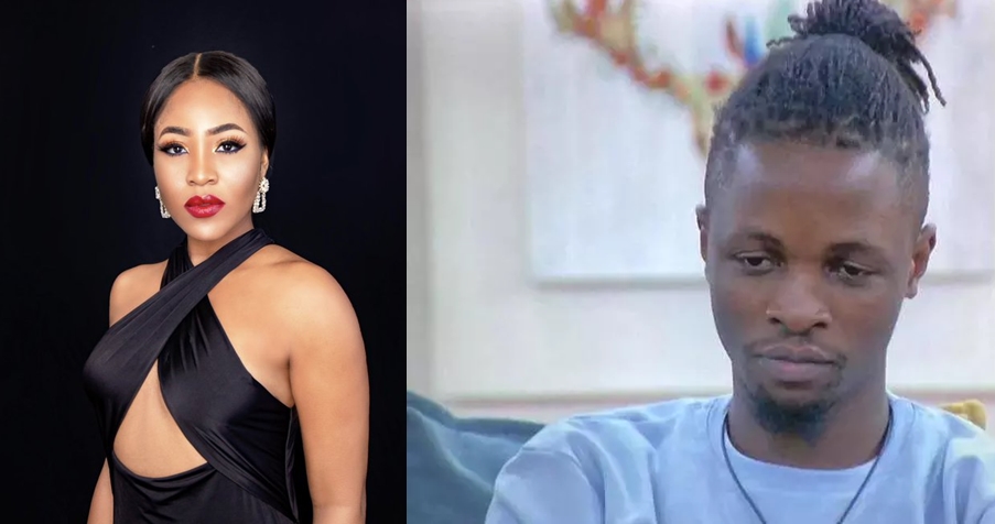 #BBNaija: ''At what point did I try to kiss you?" - Erica drags Laycon