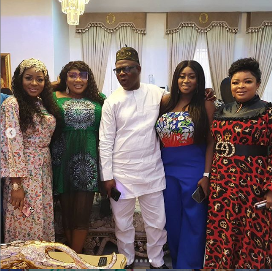 Photos from Nollywood actress, Iyabo Ojo's housewarming