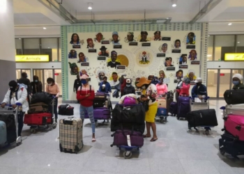 27 stranded Nigerian girls evacuated from Lebanon arrive Abuja