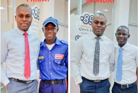 How a banker changed a security guard's life forever