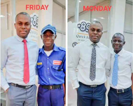 How a banker changed a Bank Security Guard's life forever