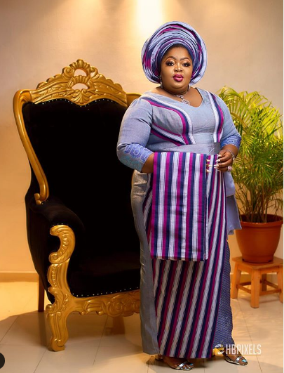 Photos: Nollywood actress, Eniola Badmus celebrates birthday in style