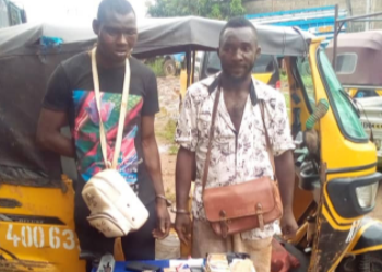 Police arrest two notorious 'one chance' armed robbers in Anambra