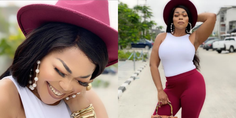 Twitter goes wild over 50 years old actress, Shaffy Bello's banging body