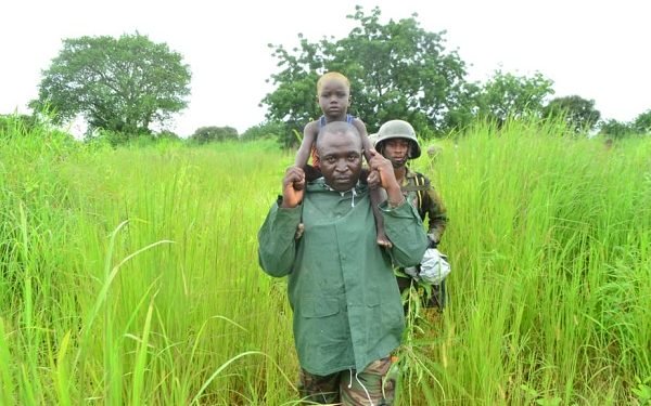 Troops rescue kidnap victims, raid B'Haram enclave in Gwoza