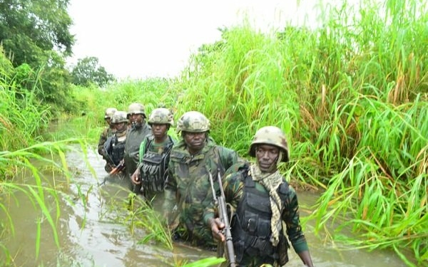 Troops rescue kidnap victims, raid B'Haram enclave in Gwoza