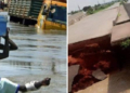 PHOTOS: Flood collapses Margai bridge in Sokoto, disconnects communities