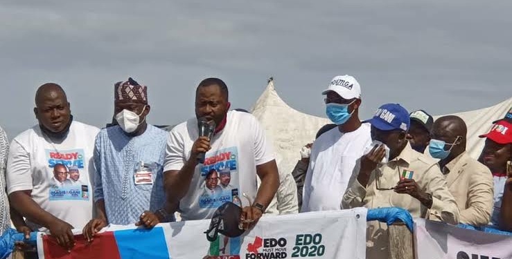 Edo 2020: Desmond Elliot knocks Obaseki; says nothing wrong with godfatherism