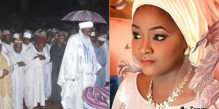 Former Sokoto Governor Wamakko’s 23-Year-Old Daughter Dies During Childbirth, Laid To Rest (Photos)