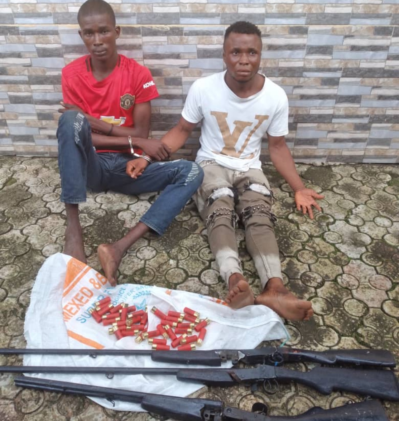 Police arrests two suspected armed robbers, kidnappers in Delta community