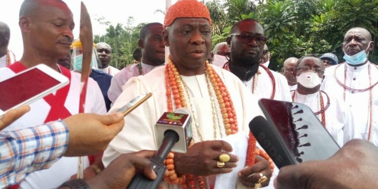 Olu of Warri calls for completion of abandoned Koko-Ogheye Road in Delta