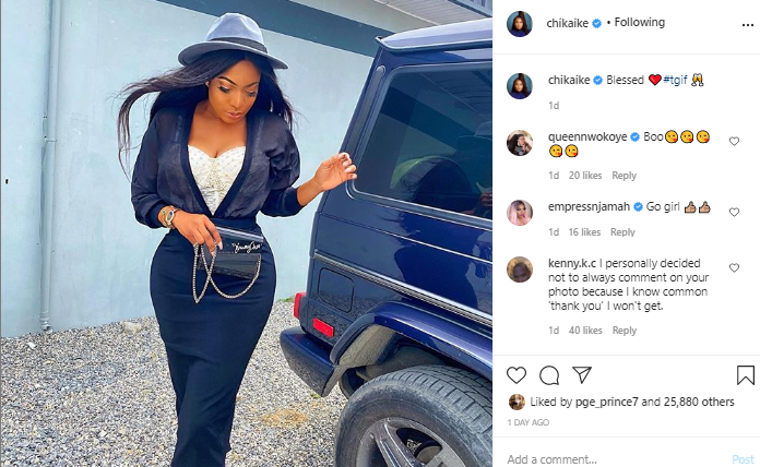 Chika Ike finally breaks silence after allegedly accused of trying to snatch Regina Daniel's husband, Ned