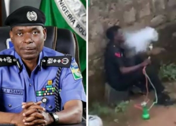 Police investigate video of man in ‘police uniform’ smoking shisha