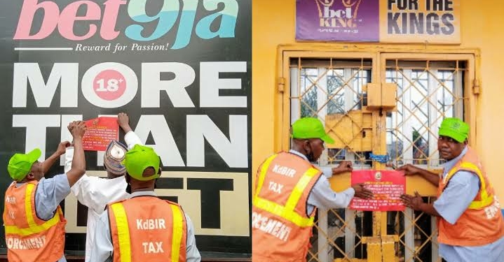 Kaduna shuts down Bet9ja, other betting platforms