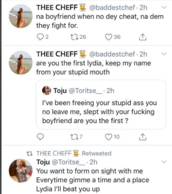 Nollywood actor, Timini in a huge mess as his girlfriend and side chick battle fiercely on social media