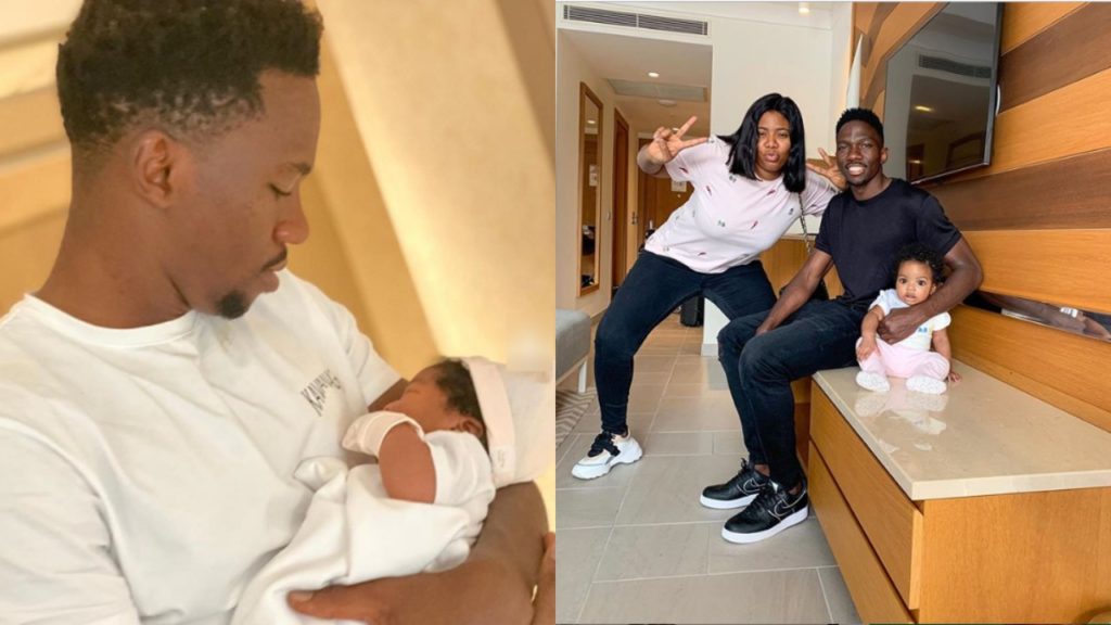 Photo : Super Eagles player, Kenneth Omeruo welcomes second child