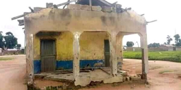 Photo: This is reportedly a functioning "hospital" in a Niger state community