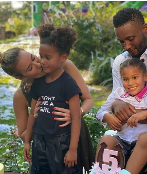 Photos from footballer, John Mikel Obi's twin daughters' 5th birthday party