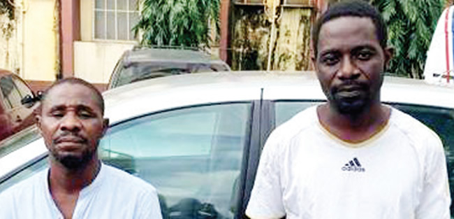 Two suspected mobile phone fraudsters arrested in Lagos