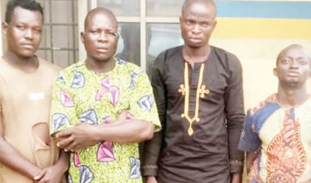 Four arrested for allegedly beating policeman to death in Ogun