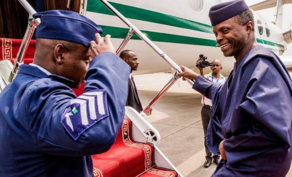Osinbajo departs Abuja for ECOWAS extraordinary summit in Accra