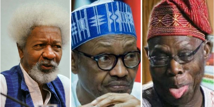 Soyinka backs OBJ claims, says Nigeria more divided under Buhari