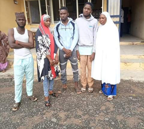 22-year-old man reunited with his family after he was found chained and dumped behind mosque in Abuja