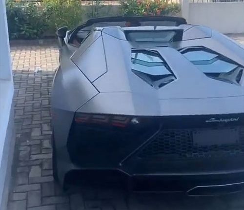 Olamide Reportedly Buys Lamborghini Aventador Worth N218 Million