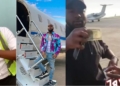 “Davido Please Help Me” - Airport Official Who Davido tipped $100, cries out for help after getting fired