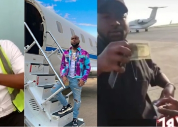 “Davido Please Help Me” - Airport Official Who Davido tipped $100, cries out for help after getting fired