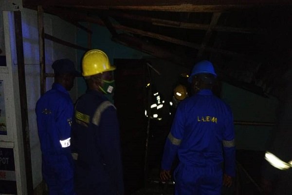 Fire engulfs six shops in Ogudu, Lagos